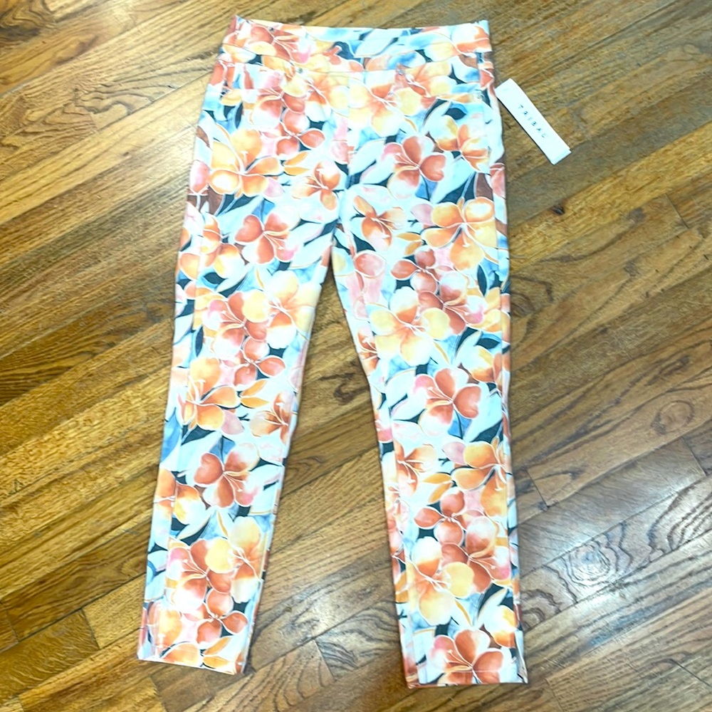 Tribal Floral Capris